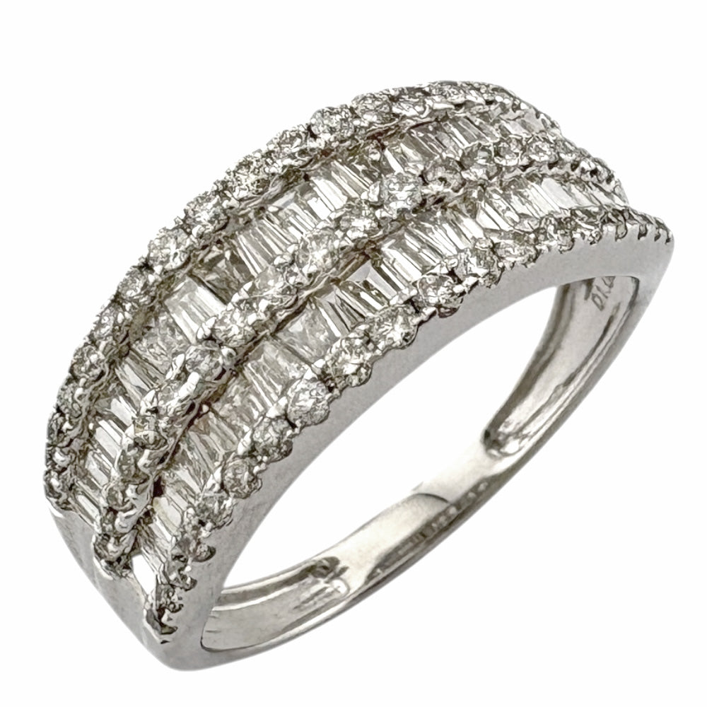 k18石&メレダイヤ12号リング セレクトジュエリー メレダイヤ デザインリング 12号 K18