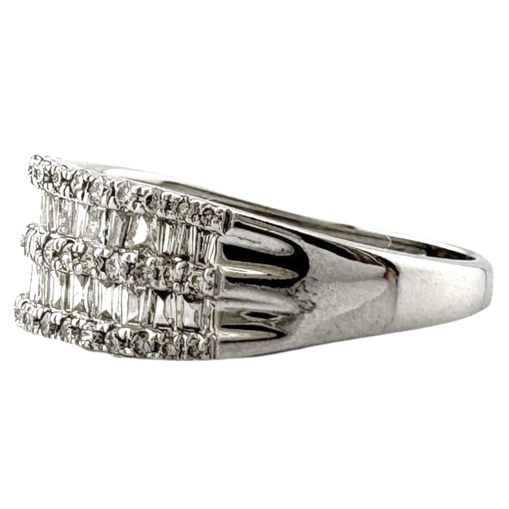 k18 ダイヤモンド　リング　約12号 リング 指輪 12号 18金 K18ホワイトゴールド ダイヤモンド