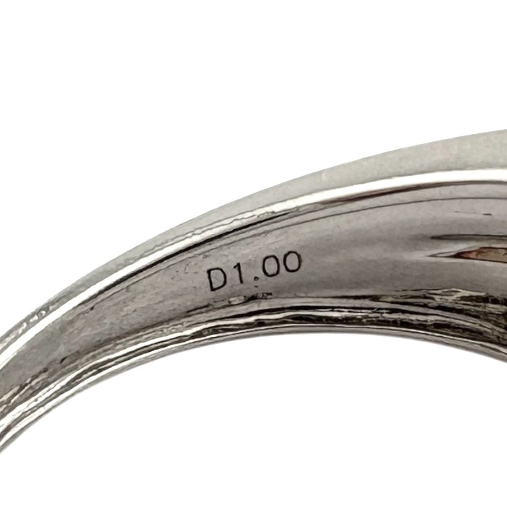 リング 指輪 12号 18金 K18ホワイトゴールド ダイヤモンド