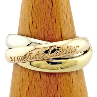CARTIER カルティエ トリニティ リング 指輪 10号 18金 K18イエロー