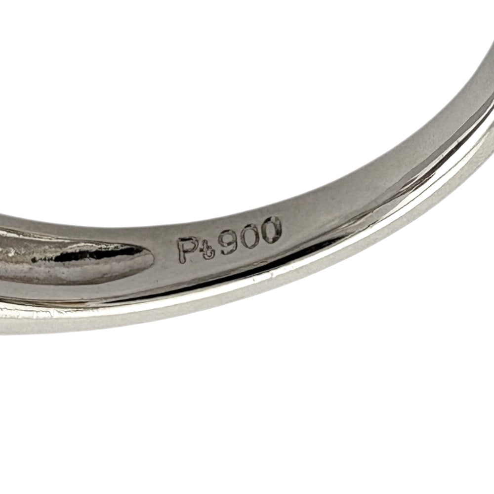 リング 指輪 8号 Pt900プラチナ ダイヤモンド レディース 中古