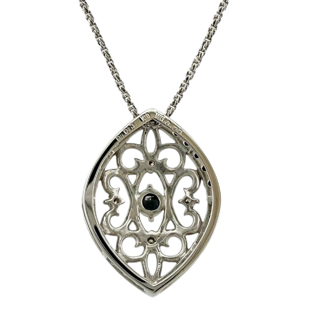 美品/K18WGネックレス MIKIMOTO ミキモト 美品 パール アメジスト ぶどう ペンダント