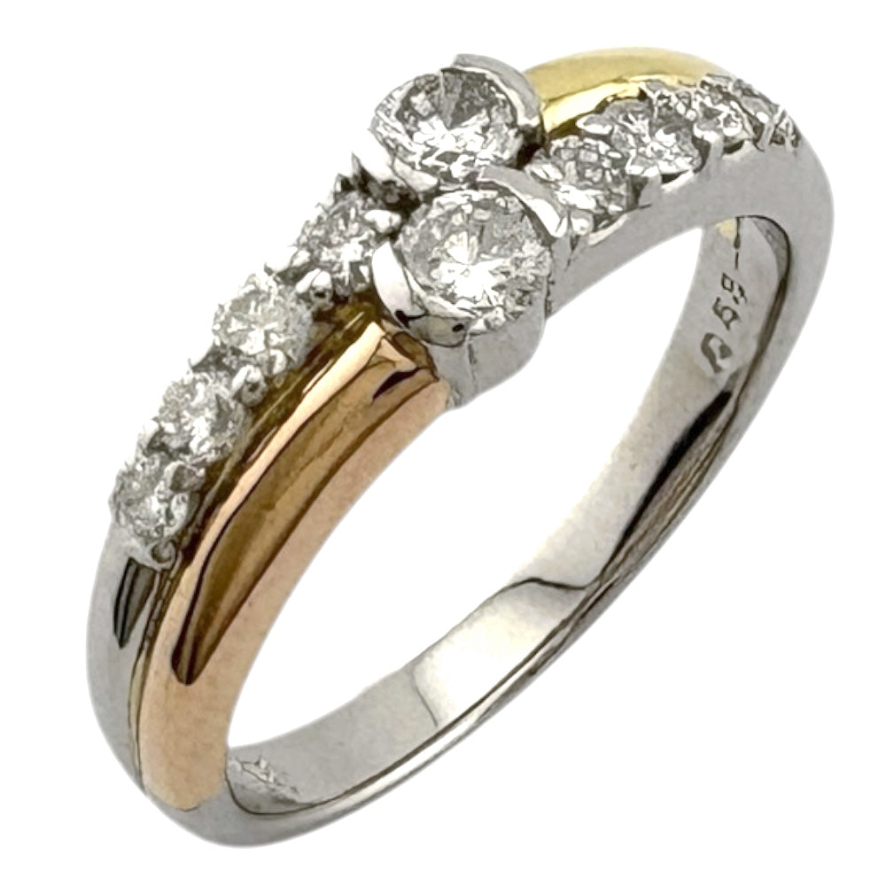 Pt900　プラチナ　指輪　ダイヤ　総0.39ct　アクセサリー　レディース 公式ストア】指輪 リング レディース プラチナ PT900