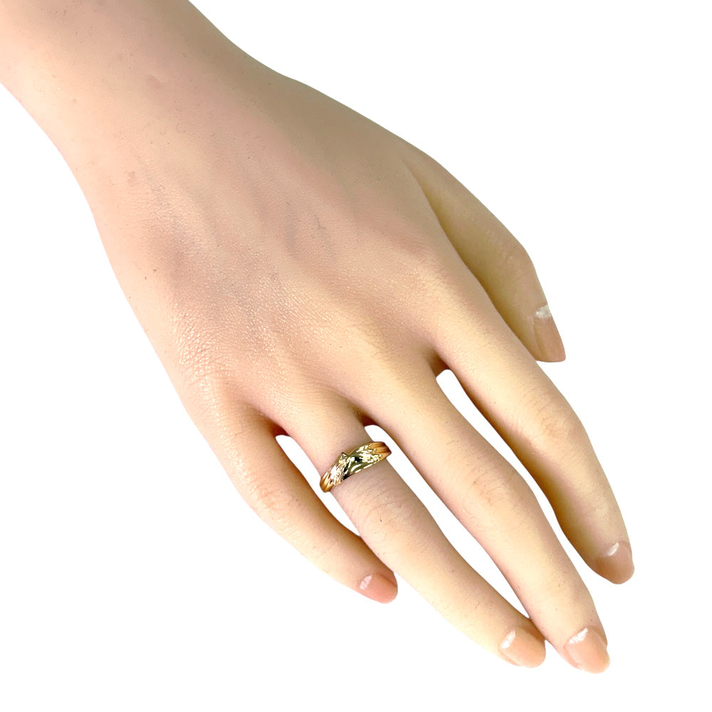 リング 指輪 12.5号 18金 K18イエローゴールド ダイヤモンド