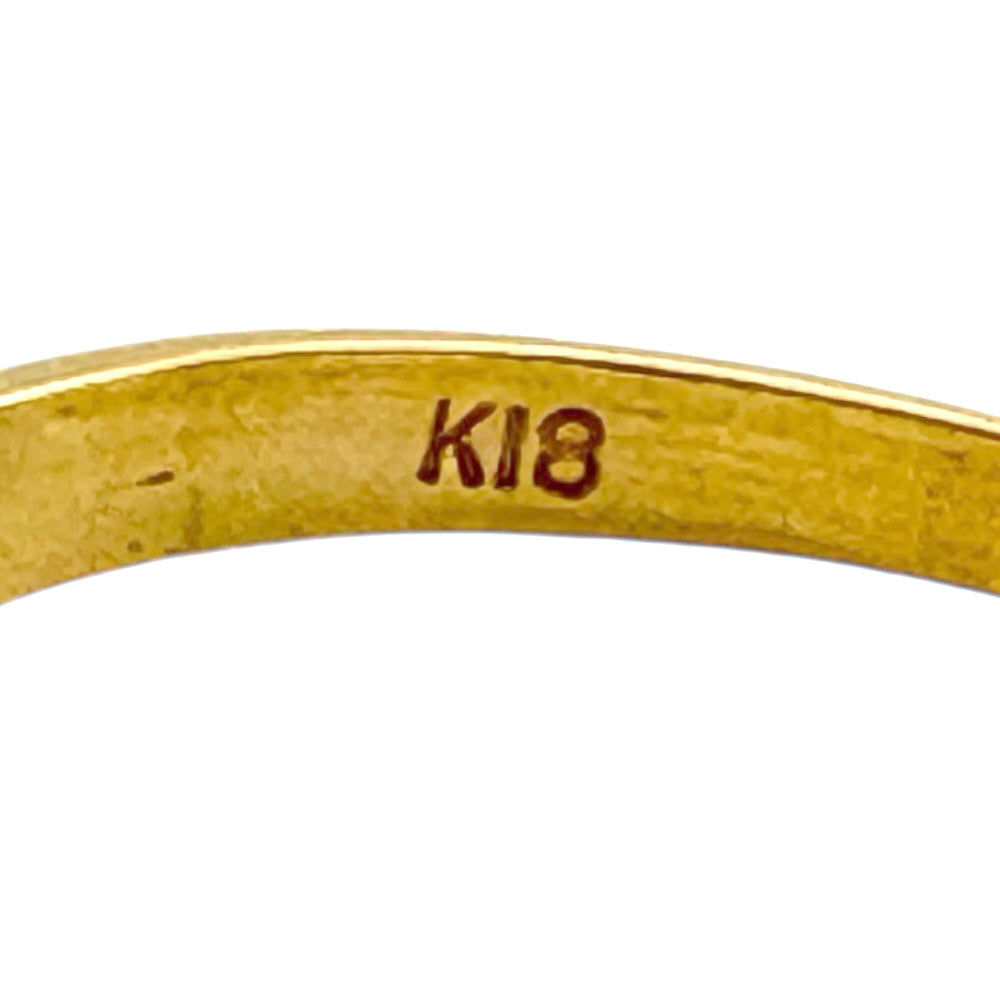 ✨新品 K18 イエローゴールド パール フリーサイズ リング ✨ Amazon | [アトラス] 18金 フリーサイズ リング 3連 パール 形状