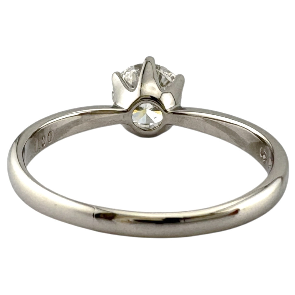 リング 指輪 17.5号 Pt900プラチナ ダイヤモンド レディース