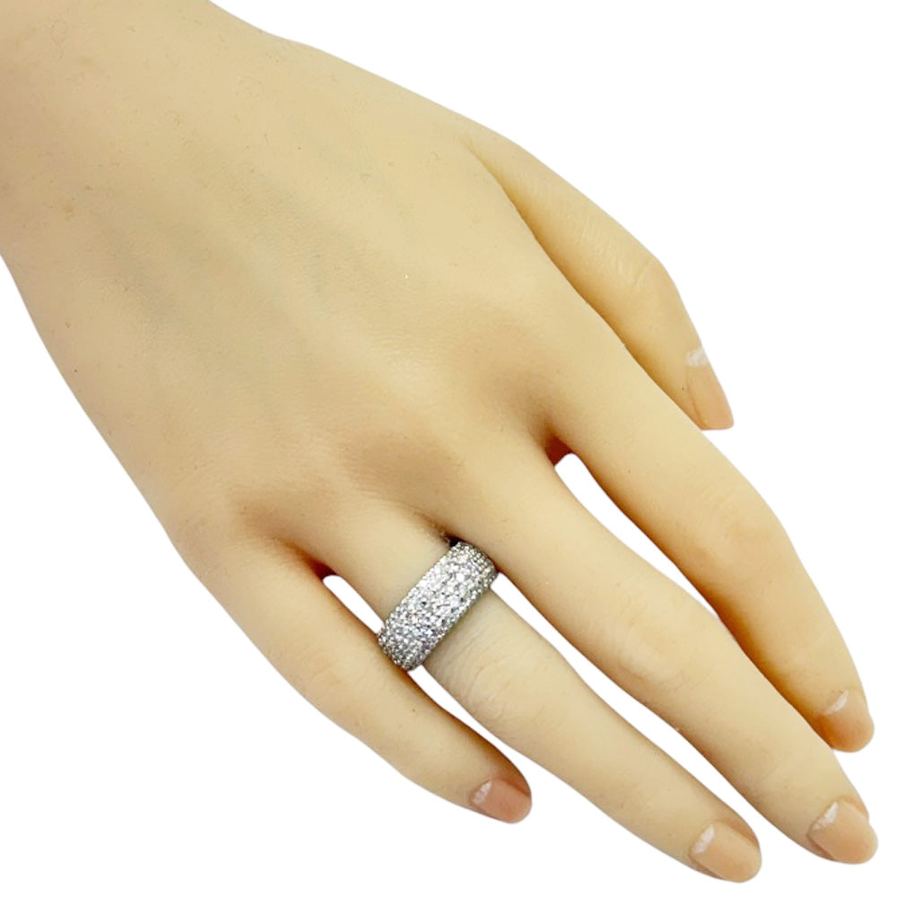 リング 指輪 11.5号 Pt900プラチナ ダイヤモンド レディース 中古