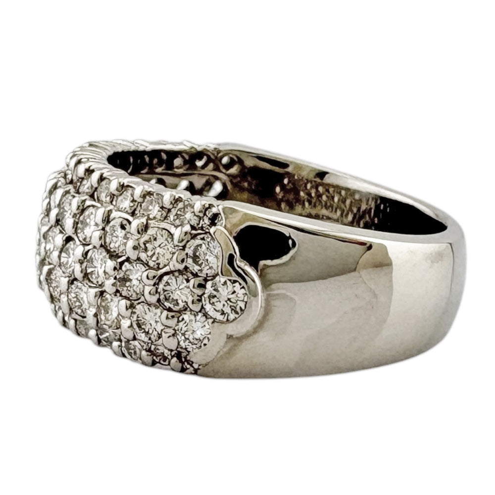 リング 指輪 11.5号 Pt900プラチナ ダイヤモンド レディース 中古