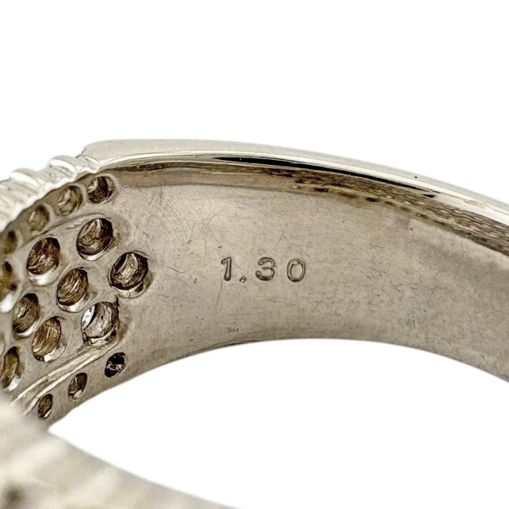 リング 指輪 11.5号 Pt900プラチナ ダイヤモンド レディース 中古