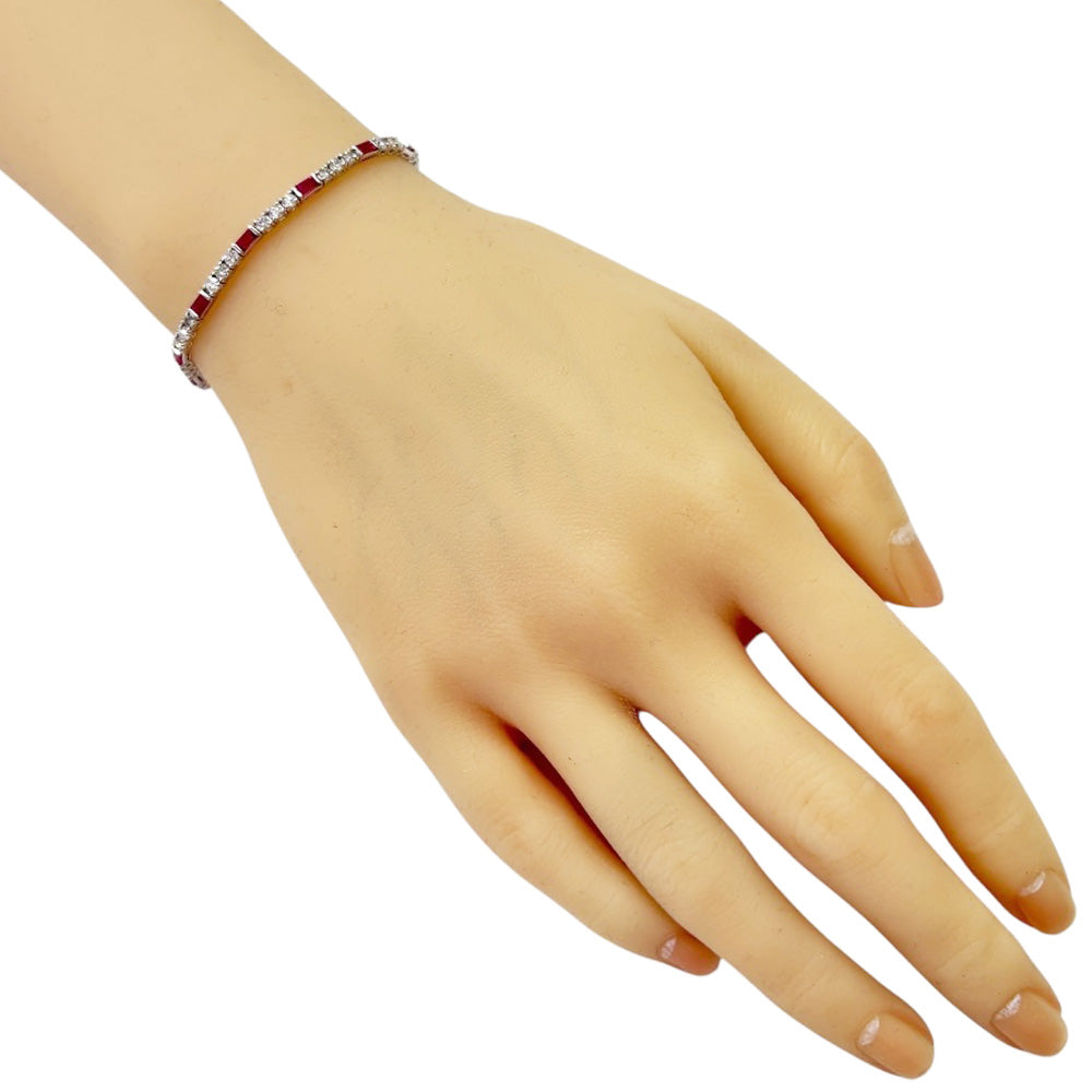 K18ホワイトゴールド ブレスレット カルティエスパルタカス