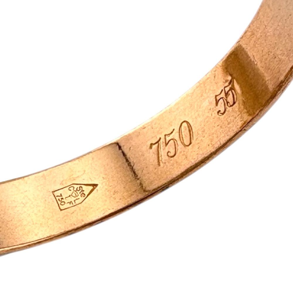 CARTIER カルティエ トリニティ リング 指輪 15号 18金 K18イエロー CARTIER カルティエ トリニティ リング 指輪 15号 18金 K18イエロー