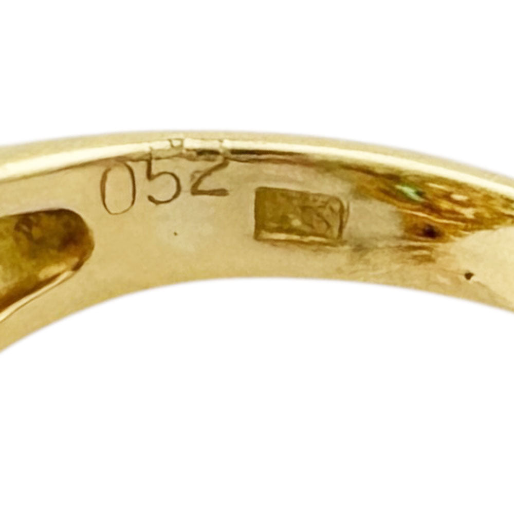 40%OFF対象】 リング 指輪 11号 18金 K18ゴールド エメラルド 0.52ct