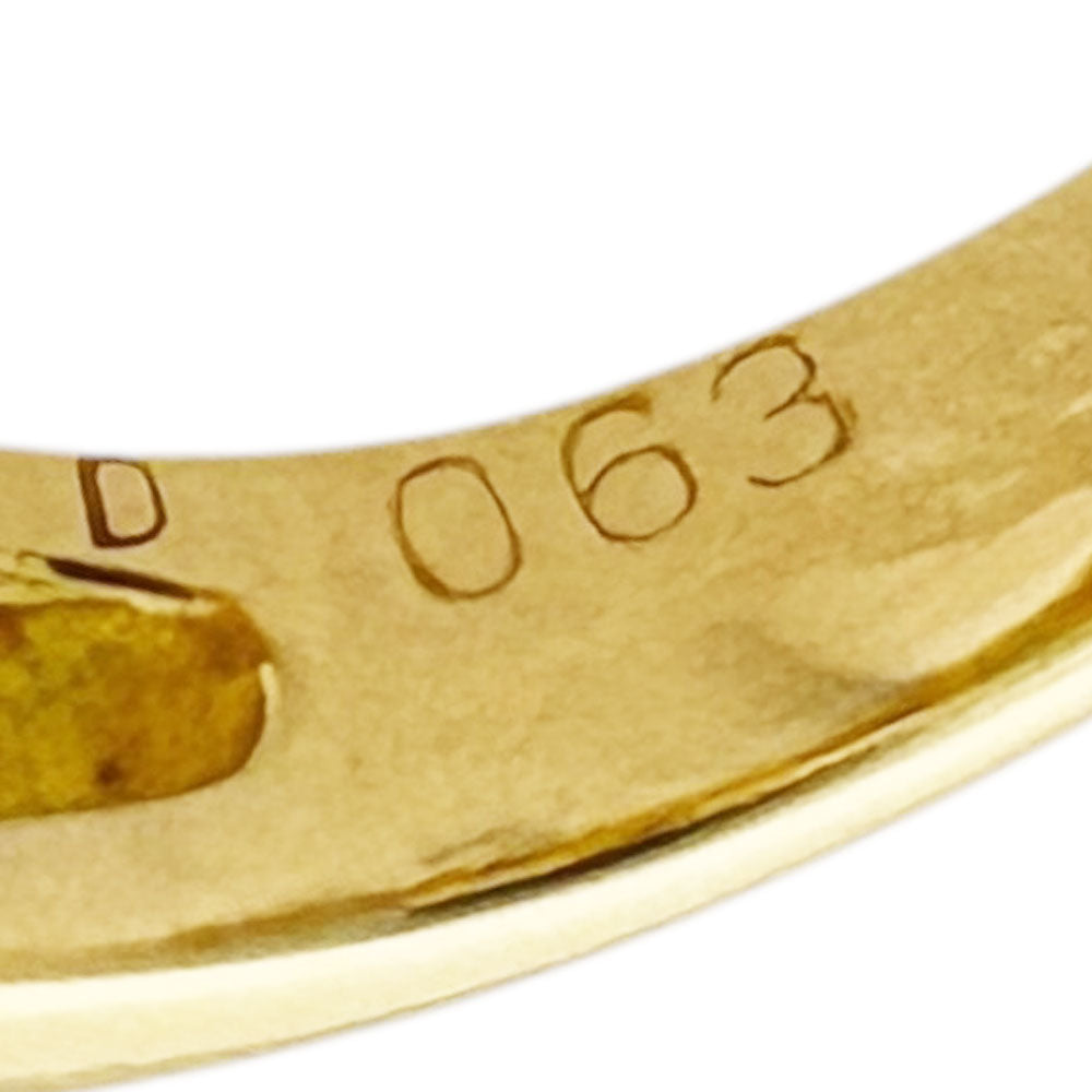 リング 指輪 11号 18金 K18ゴールド エメラルド レディース 中古
