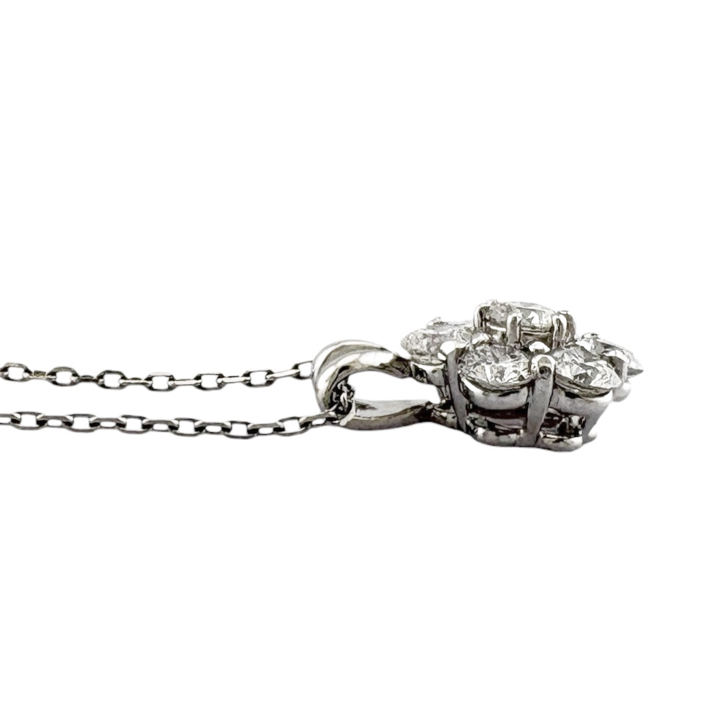 ネックレス Pt900プラチナ ダイヤモンド 1.14ct レディース 中古