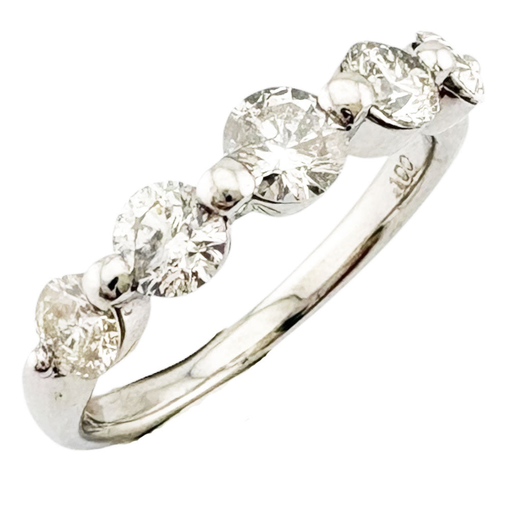 リング 指輪 9.5号 Pt900プラチナ ダイヤモンド 1.00ct レディース