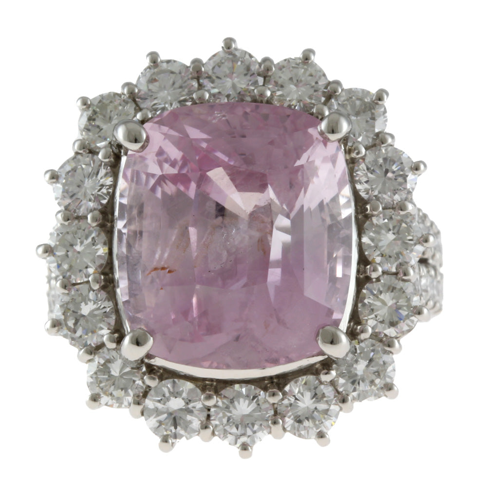 GIA鑑別書付き スリランカ産ピンクサファイア ノーヒート 非加熱