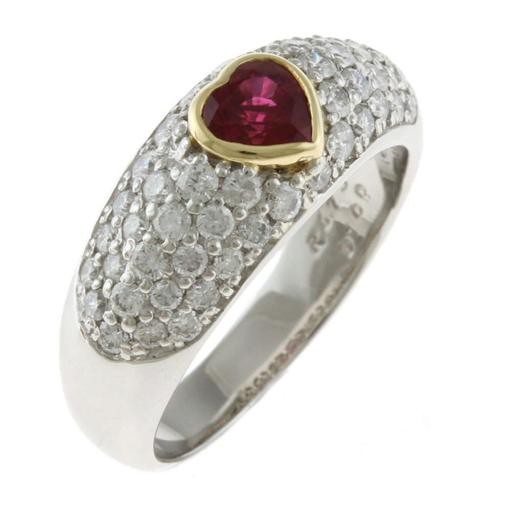 天然ルビーR3.32ct ダイヤモンド D1.23ctプラチナリング 43720_1.jpg