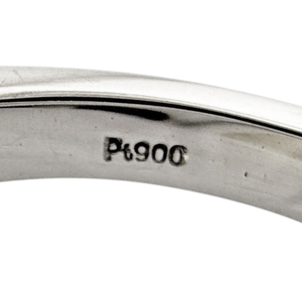 と*ん様 難あり Pt900 リング 12号 ダイヤ入り 指輪 プラチナ B級品 リング 指輪 16号 Pt900プラチナ ダイヤモンド 1.12ct レディース 中古