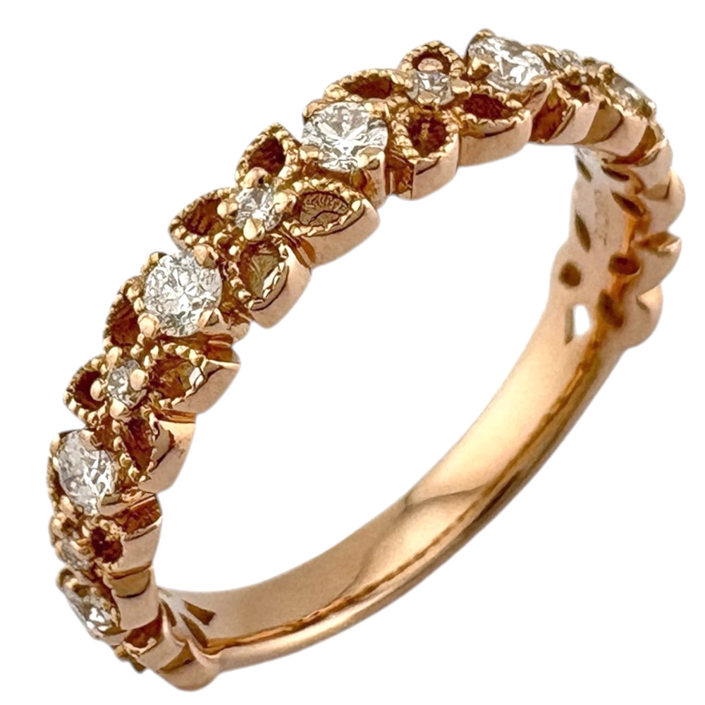 値引き可能！ K18 18金 リング 指輪 リング 指輪 10号 18金 K18イエローゴールド ダイヤモンド レディース