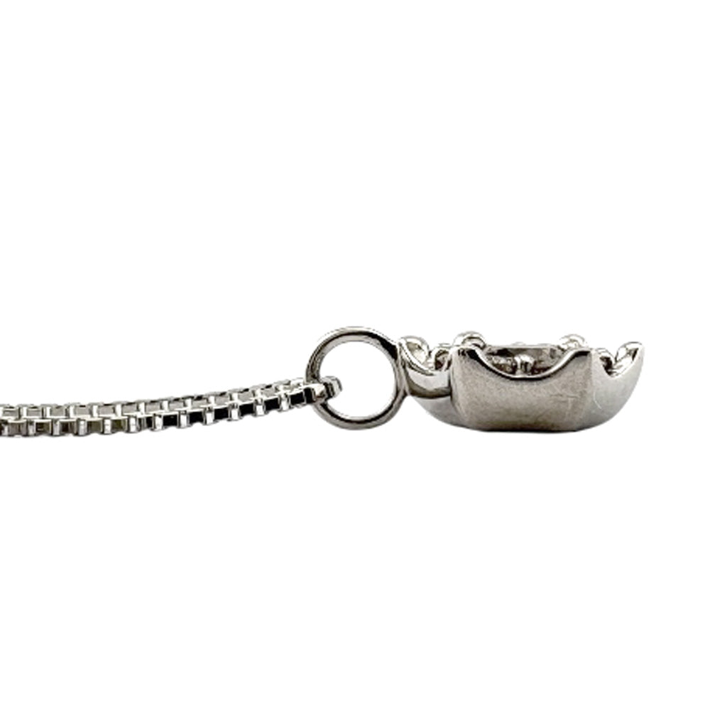 ネックレス　PT900 プラチナ ネックレス Pt900プラチナ ダイヤモンド レディース 中古