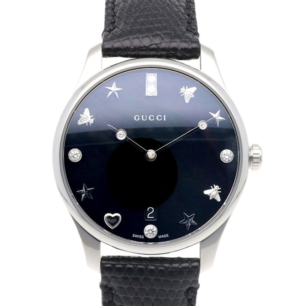 GUCCI グッチ Gタイムレス 腕時計 ステンレススチール 126.4(YA1264086