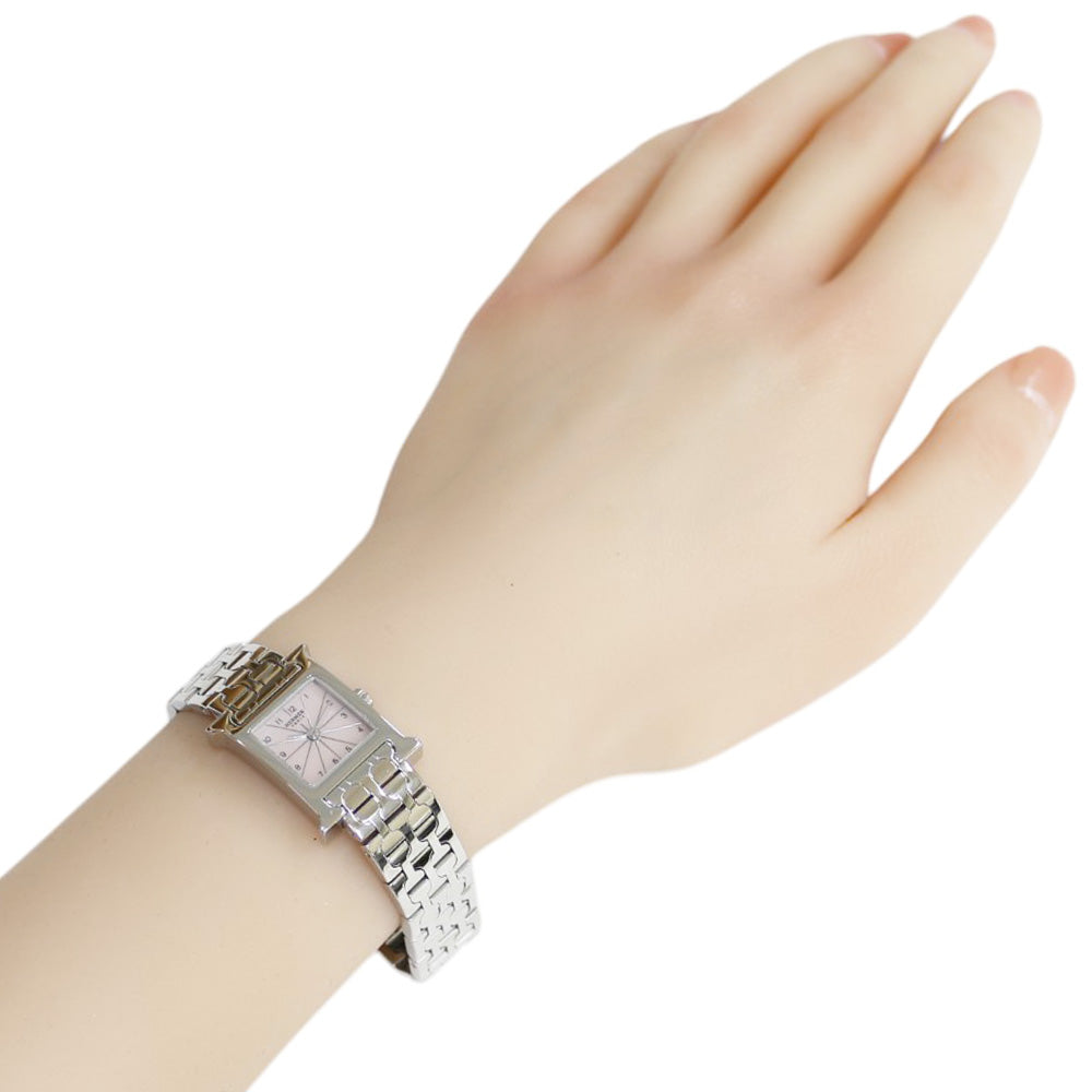 HERMES エルメス Hウォッチ 腕時計 ステンレススチール HH1.110