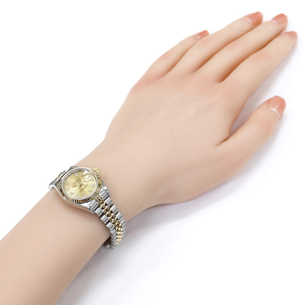 Rolex ROLEX Datejust Oyster Perpetual Watch Stainless Steel 69173