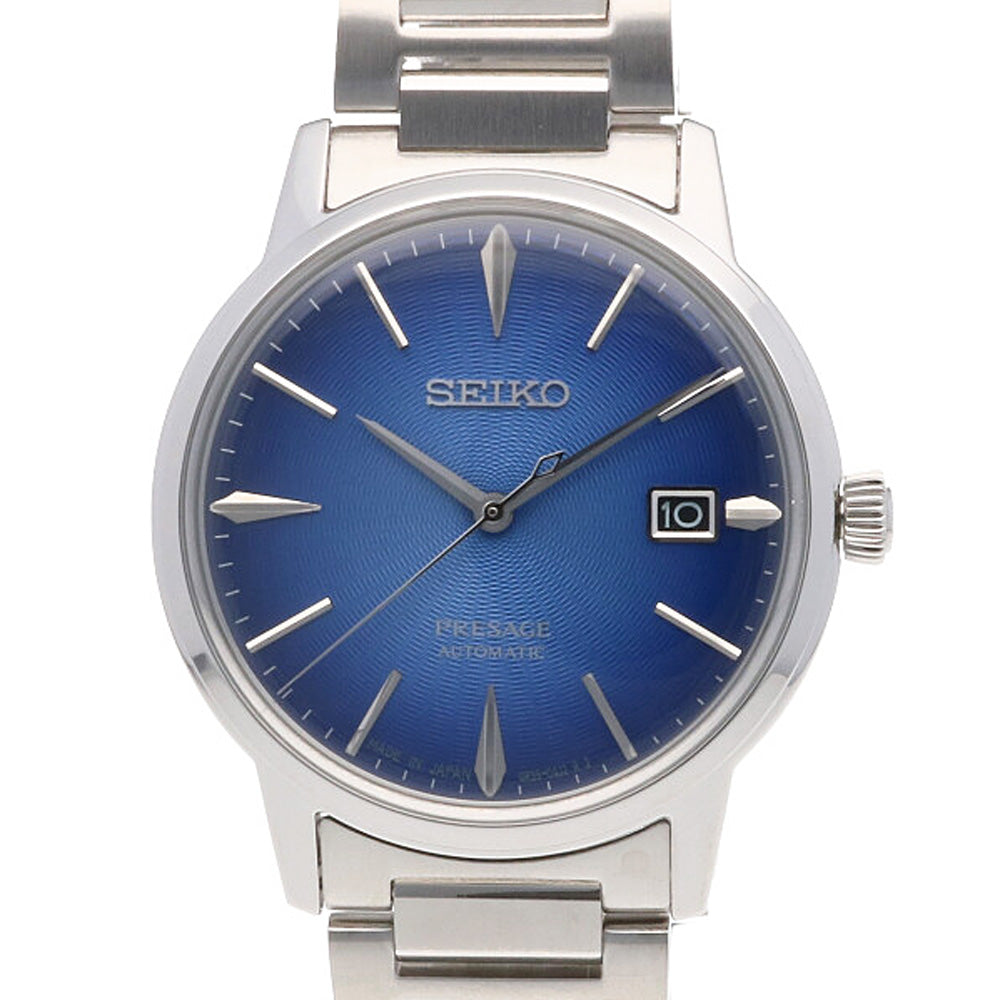 腕時計 セイコー メンズ SRPH33 Seiko SRPH33 Men's Watch, 41-Hour Power Reserve, Stainless Steel Case,