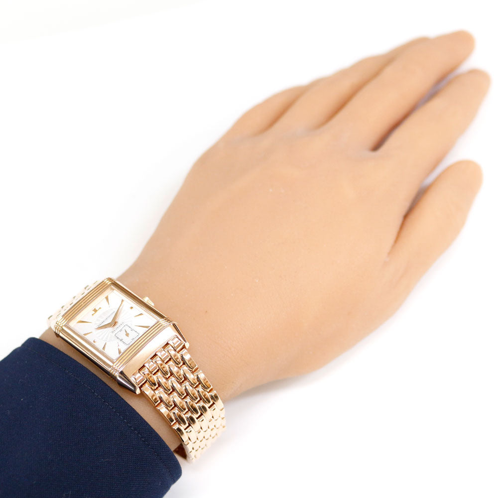 JAEGER-LECOULTRE Big Reverso Art Deco Watch 18K K18 Pink Gold