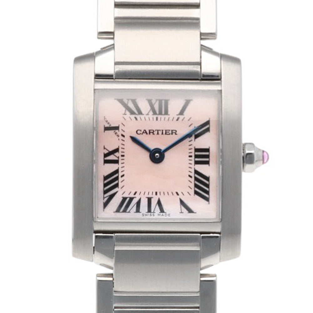CARTIER カルティエ タンクフランセーズ SM 腕時計 ステンレススチール