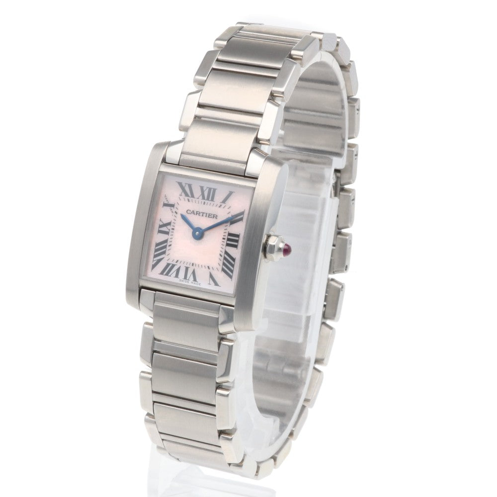 CARTIER カルティエ タンクフランセーズ SM 腕時計 ステンレススチール