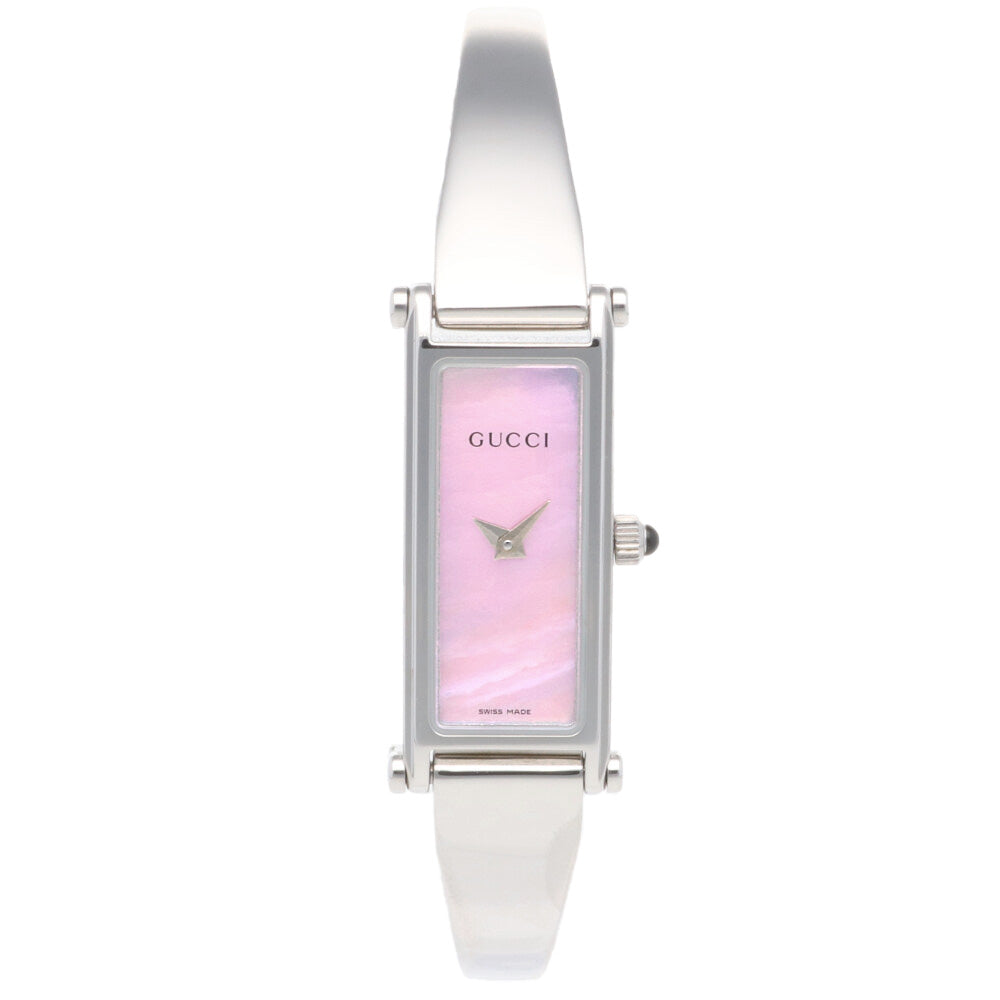 Gucci Watch Stainless Steel 1500L Quartz Ladies 1 Year Warranty