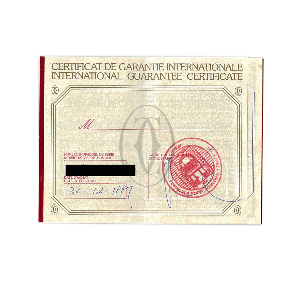 CARTIER カルティエ サントスガルベ LM 腕時計 ステンレススチール  