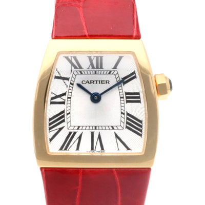 CARTIER カルティエ ラドーニャ 腕時計 18金 K18イエローゴールド 2903 クオーツ レディース 1年保証 中古