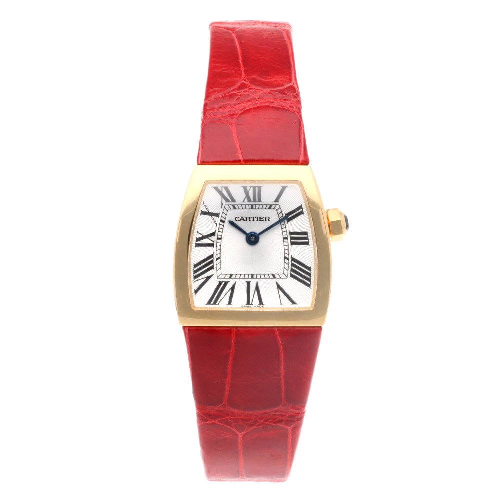 CARTIER カルティエ ラドーニャ 腕時計 18金 K18イエローゴールド 2903 クオーツ レディース 1年保証 中古