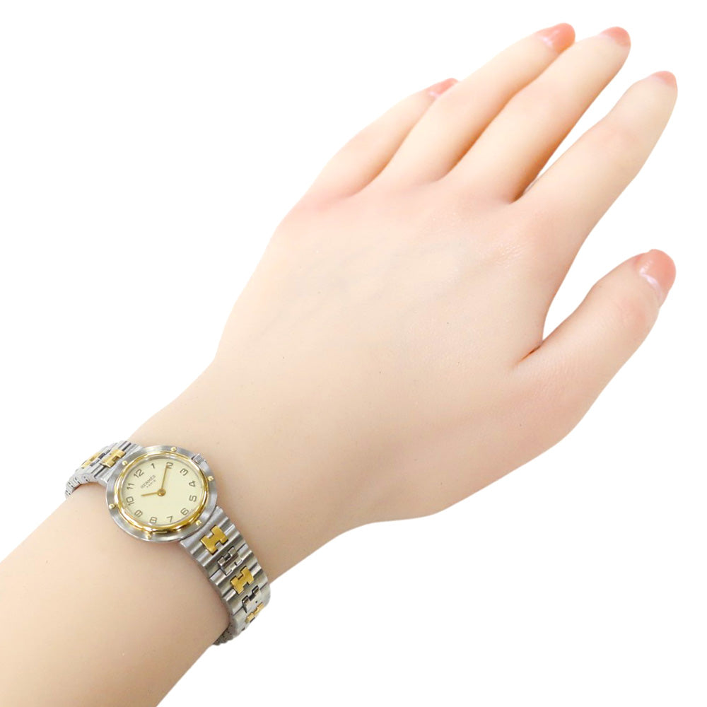 HERMES エルメス オリンピア 腕時計 ステンレススチール 020335