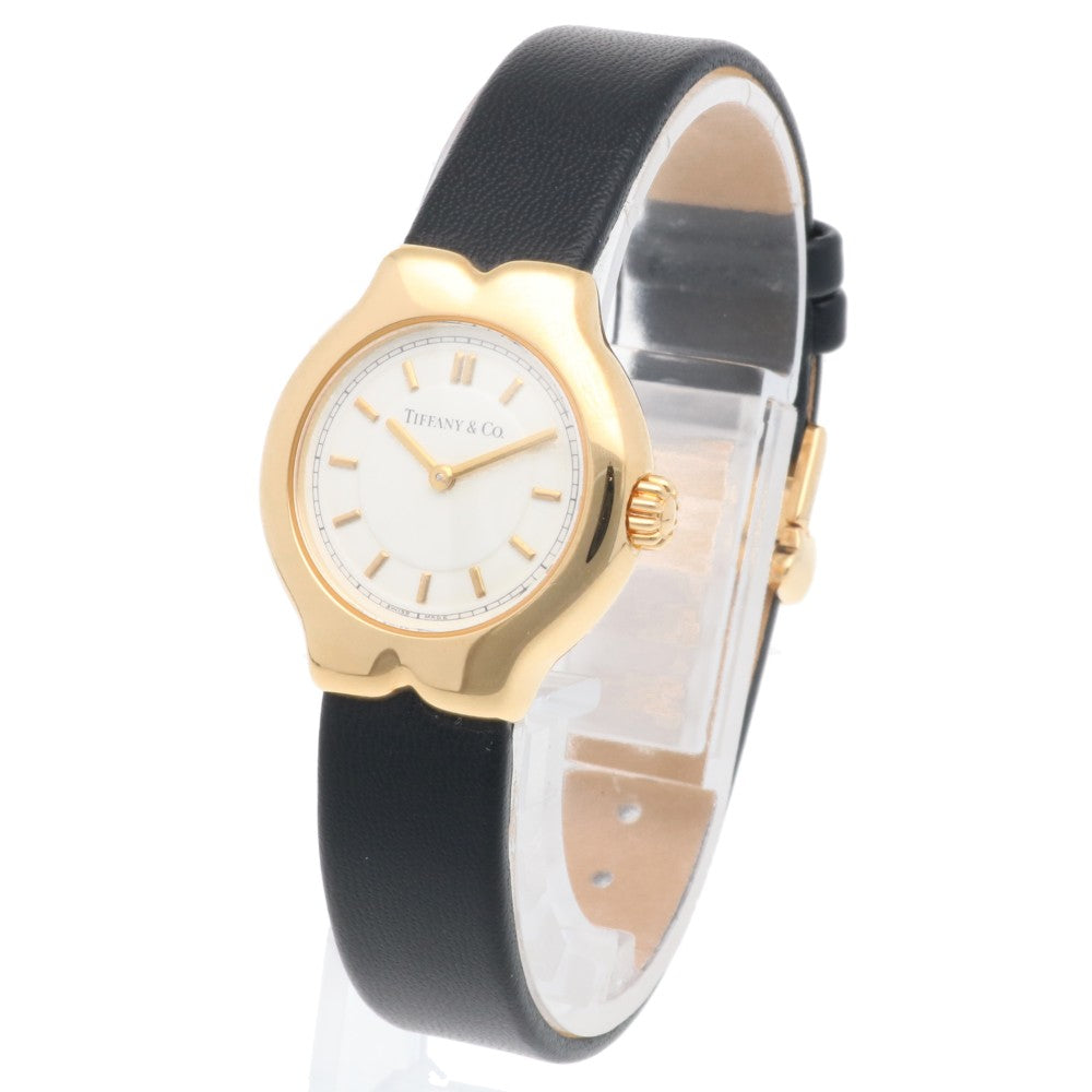 ティファニー ティソロ L0130 レディース K18YG 腕時計