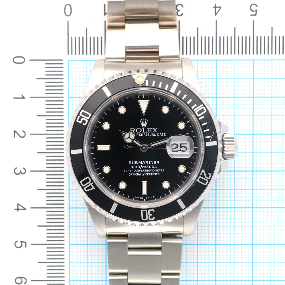ROLEX Submariner Oyster Perpetual Watch Stainless Steel