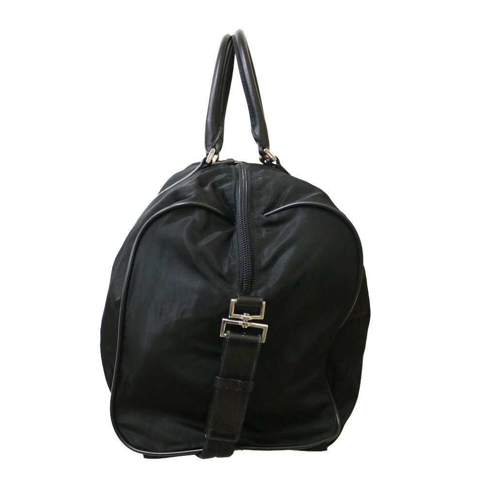 PRADA プラダ ボストンバッグ ナイロン ブラック ユニセックス