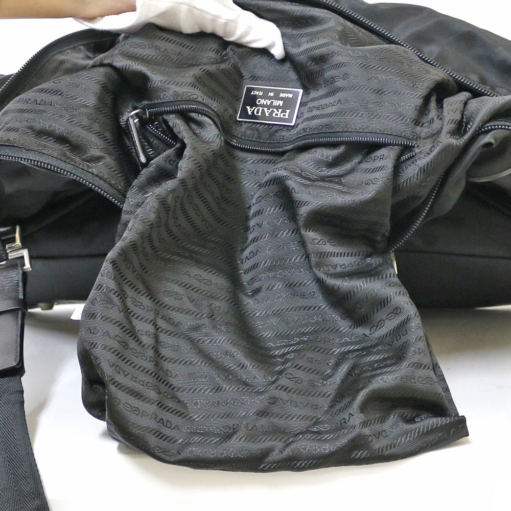 バッグ Archive PRADA Nylon Boston Bag Prada - Nylon boston bag black - The Corner