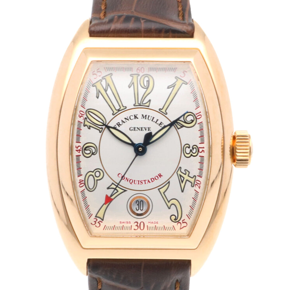 FRANCK MULLER Conquistador Watch, 18K K18 Pink Gold, 8000SC