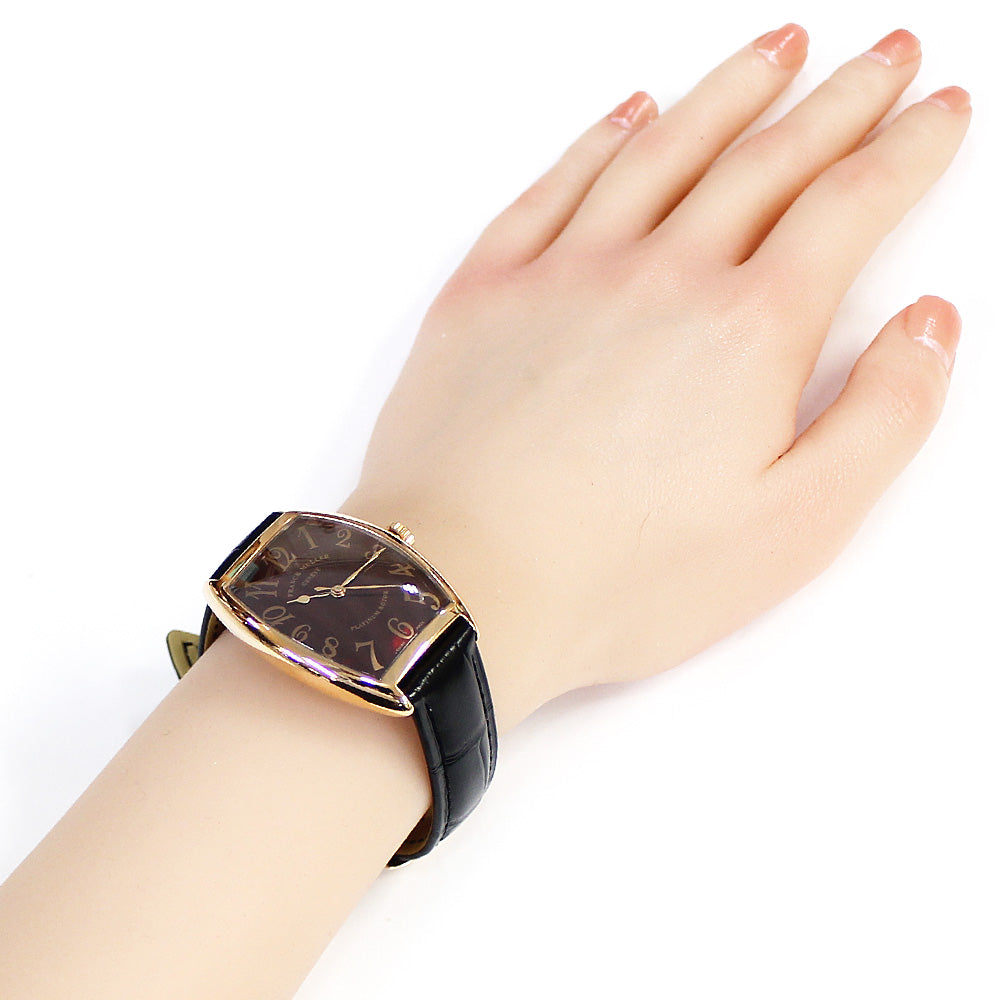 FRANCK MULLER フランクミュラー トノーカーベックス 腕時計 18金 K18