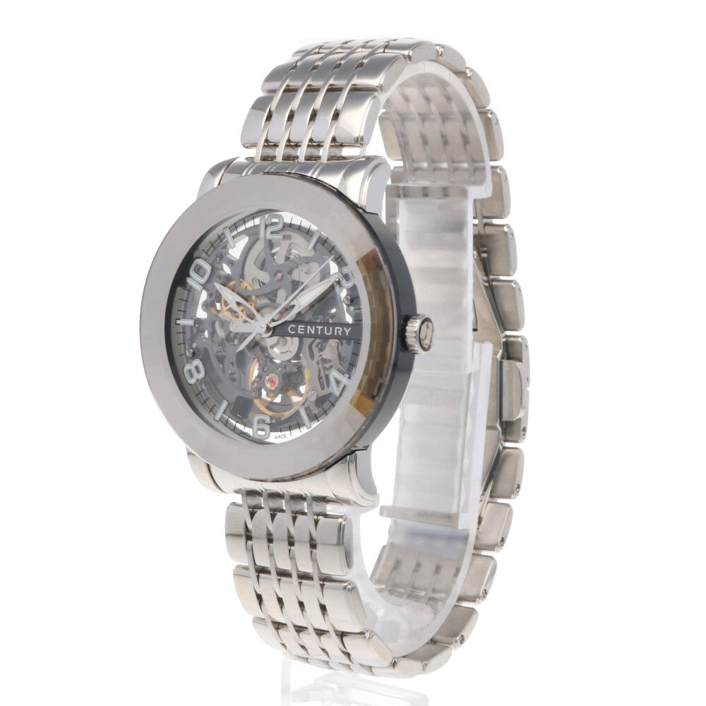 CENTURY センチュリー エレガンス スケルトン 腕時計 ステンレス