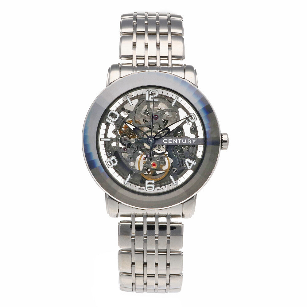 CENTURY センチュリー エレガンス スケルトン 腕時計 ステンレス