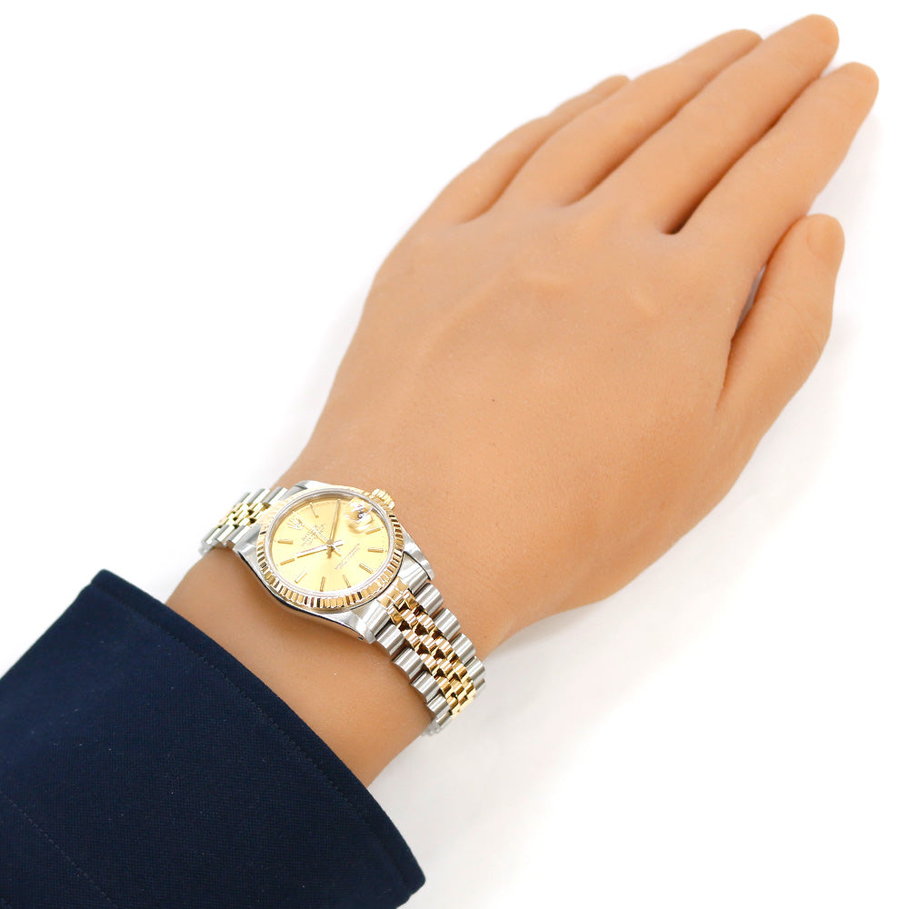 ROLEX Rolex Datejust Oyster Perpetual Watch Stainless Steel 68273