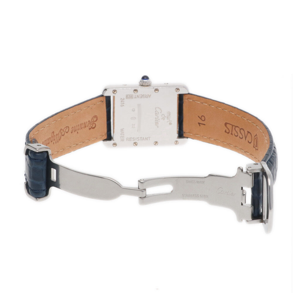 CARTIER カルティエ マストタンク SV925 腕時計 シルバー925 クオーツ