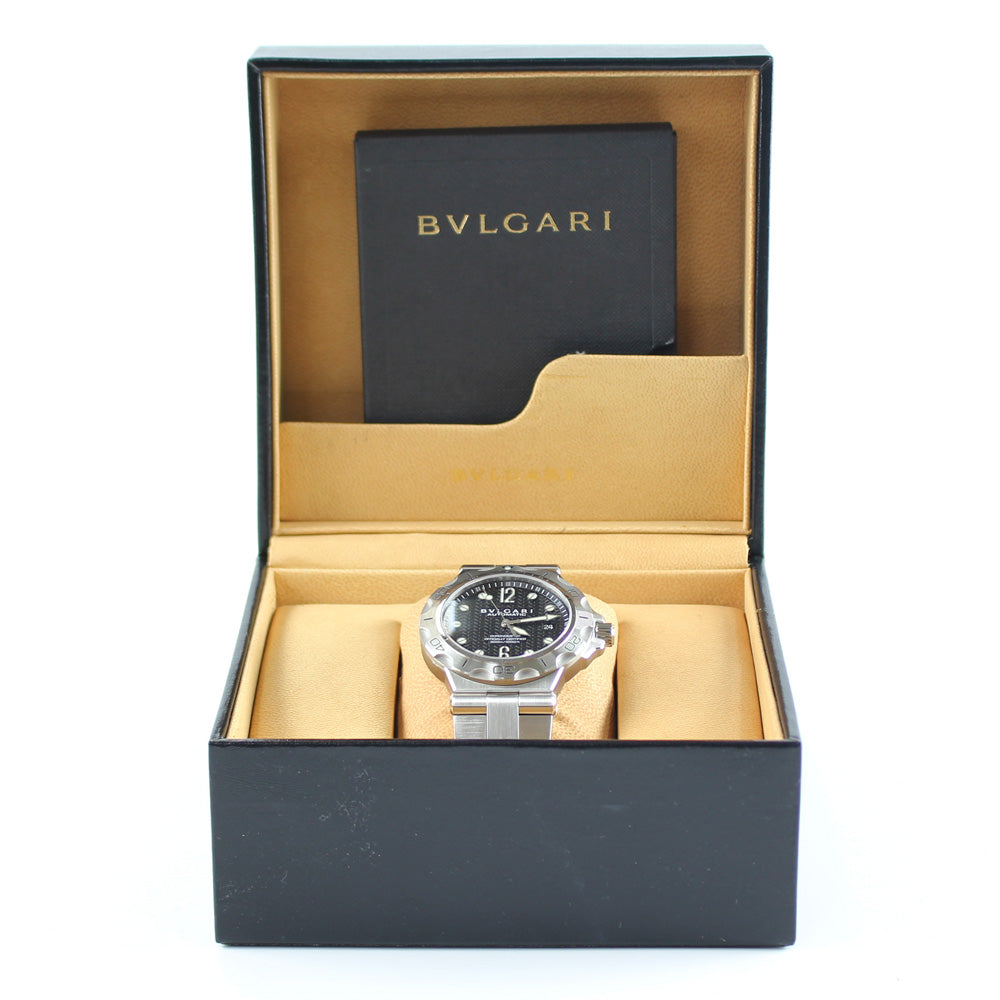 BVLGARI ブルガリ ディアゴノ スクーバ 腕時計 ステンレススチール DP42SDS 自動巻き メンズ 1年保証 中古 –  【公式】リサイクルキング オンラインショップ