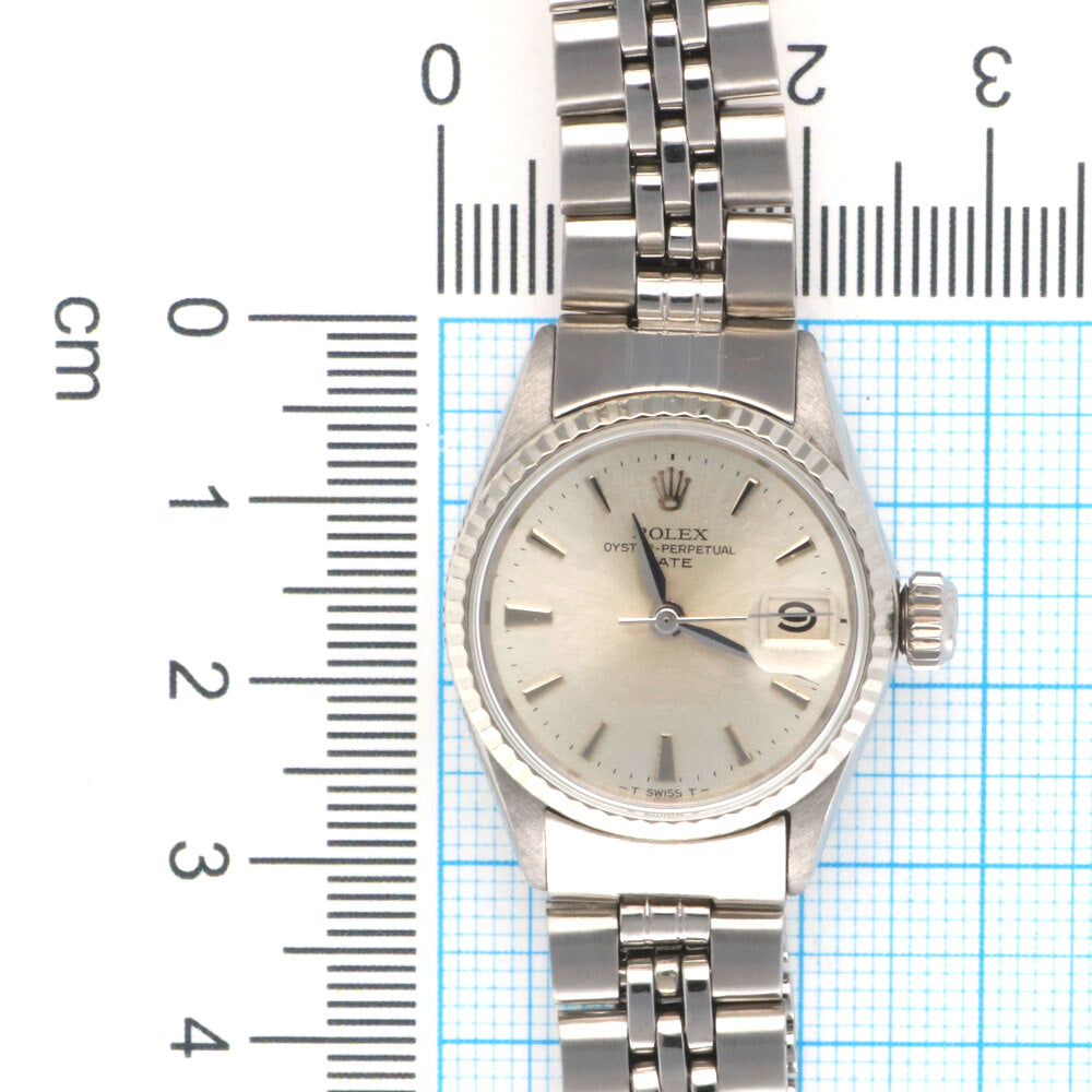 ROLEX ロレックス デイト オイスターパーペチュアル 腕時計 ステンレス