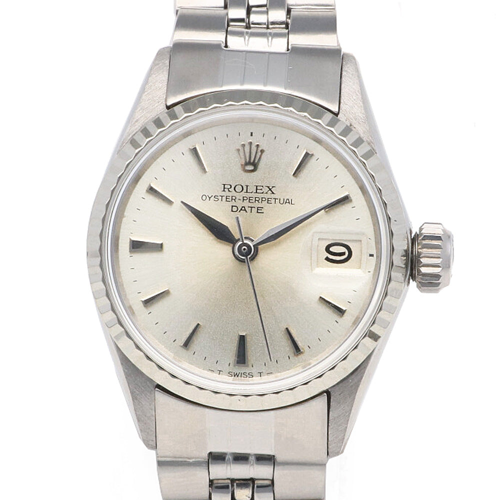 ROLEX ロレックス デイト オイスターパーペチュアル 腕時計 ステンレス