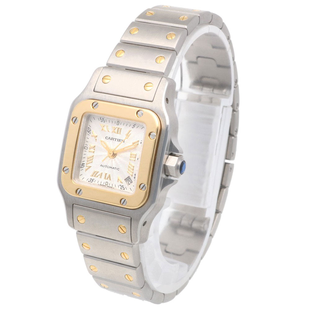 CARTIER Santos Galbee Watch Stainless Steel 2423 Automatic Women's
